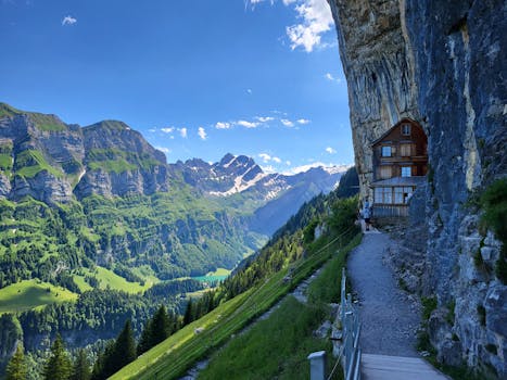 Hotels Surrounded by Reforested Highland Trails