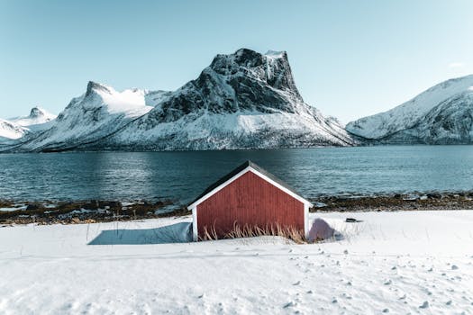 Resorts Built Beside Icy Fjord Valleys