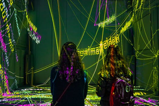 Resorts With Interactive Holographic Art Walls